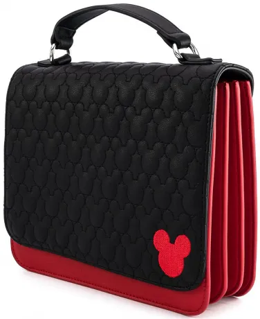 Sac à bandoulière Mickey Mouse &quot;Oh Boy!&quot; Matelassé Loungefly