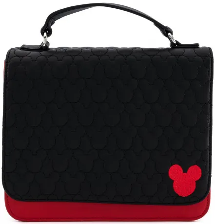 Sac à bandoulière Mickey Mouse &quot;Oh Boy!&quot; Matelassé Loungefly