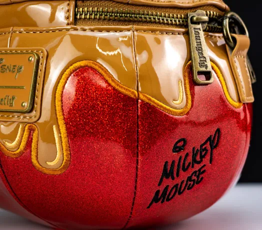 Sac à bandoulière Mickey Mouse Pomme Caramel Loungefly