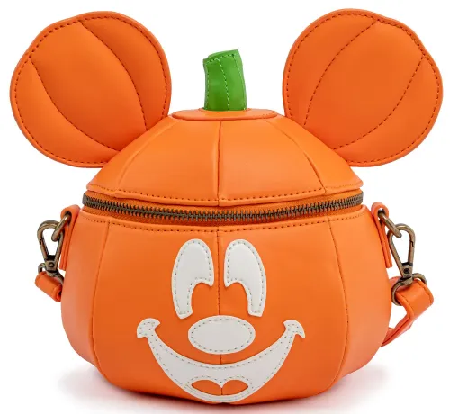 Sac à bandoulière Mickey-O-Lantern Glow Loungefly