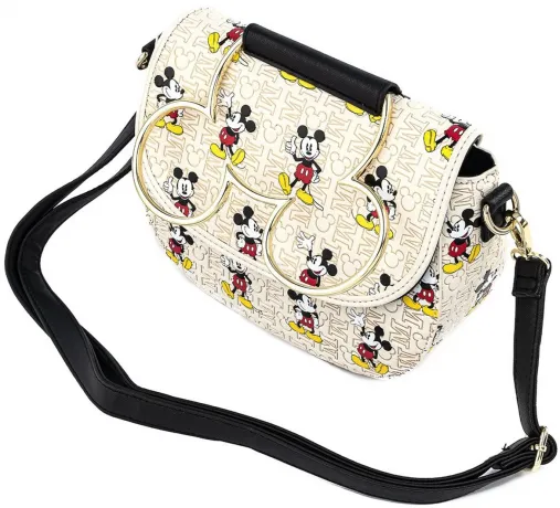 Sac à bandoulière Mickey qui pose Impression Intégrale Loungefly