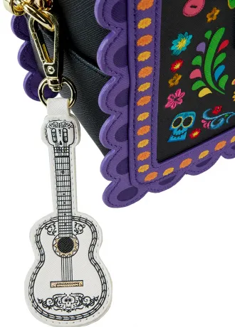 Sac à bandoulière Miguel Calavera Tête de mort Floral Loungefly