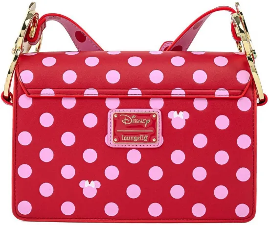 Sac à bandoulière Minnie Mouse à Pois Rose Loungefly