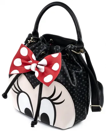Sac à bandoulière Minnie Mouse Bow Loungefly