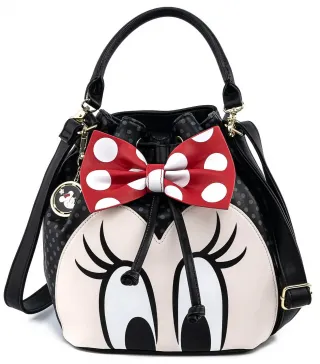 Sac à bandoulière Minnie Mouse Bow Loungefly
