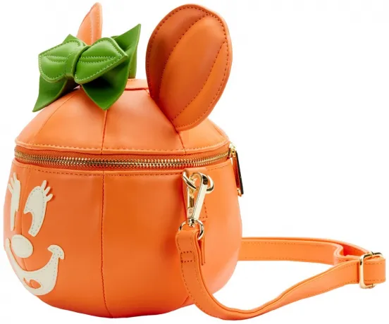 Sac à bandoulière Minnie Mouse Citrouille Glow Cosplay Loungefly