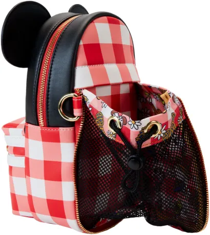 Sac à bandoulière Minnie Mouse Couverture de pique-nique Porte-gobelet Loungefly