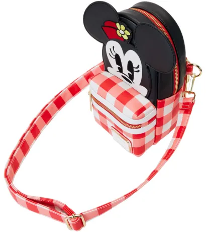 Sac à bandoulière Minnie Mouse Couverture de pique-nique Porte-gobelet Loungefly