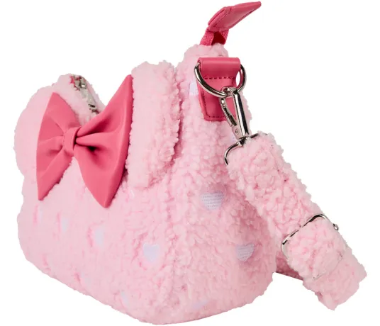 Sac à bandoulière Minnie Mouse Fraise Peluche Loungefly