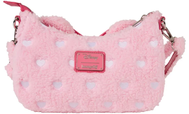 Sac à bandoulière Minnie Mouse Fraise Peluche Loungefly