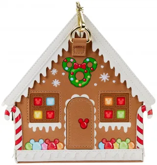 Sac à bandoulière Minnie Mouse Maison de Pain d&#039;épices Loungefly