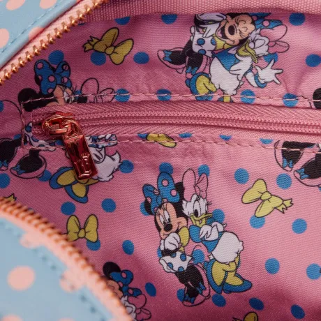 Sac à bandoulière Minnie Mouse Pastel à Pois Cosplay Loungefly