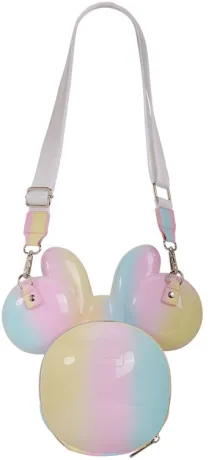 Sac à bandoulière Minnie Mouse Pastel Tie-Dye Figural Loungefly