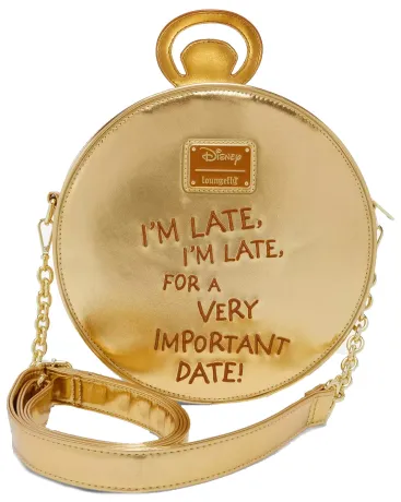 Sac à bandoulière Montre Figural Lapin Blanc Loungefly