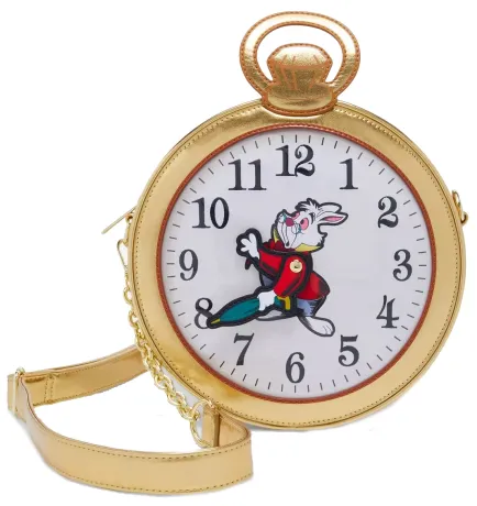 Sac à bandoulière Montre Figural Lapin Blanc Loungefly