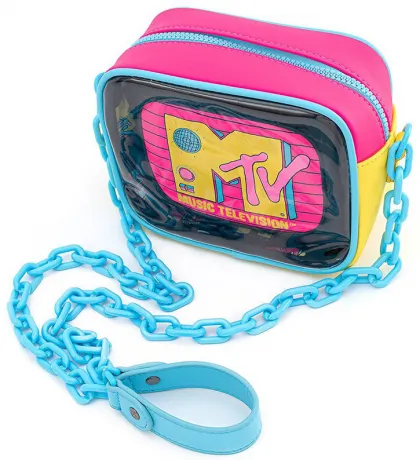 Sac à bandoulière MTV Néon Lumineux Loungefly