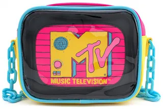Sac à bandoulière MTV Néon Lumineux Loungefly