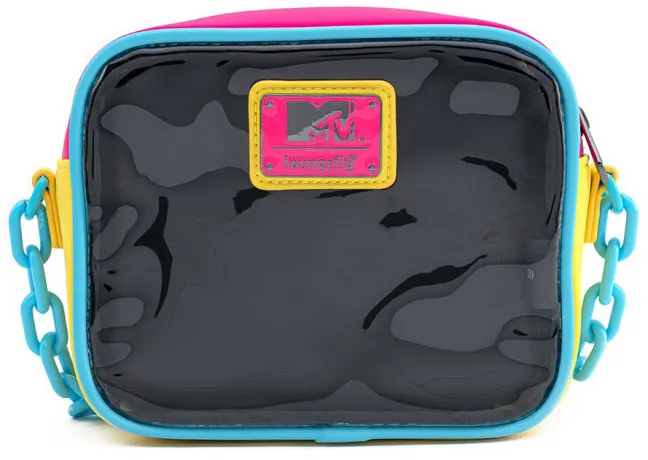 Sac à bandoulière MTV Néon Lumineux Loungefly