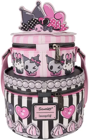 Sac à bandoulière My Melody &amp; Kuromi Gâteau Figural Loungefly