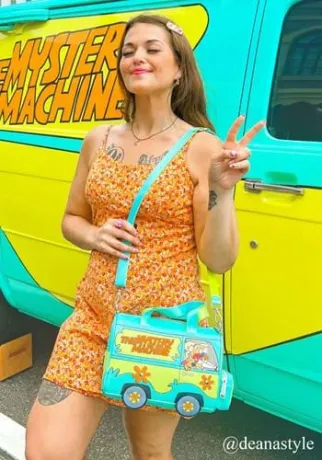 Sac à bandoulière Mystery Machine Figural Loungefly