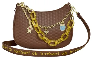 Sac à bandoulière Nid d&#039;abeille Loungefly