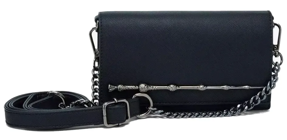 Sac à bandoulière Noir Baguette de sureau Loungefly