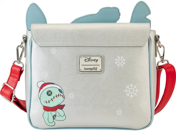 Sac à bandoulière Pailleté Stitch Noël Loungefly