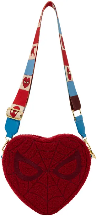 Sac à bandoulière Peluche Cœur Loungefly