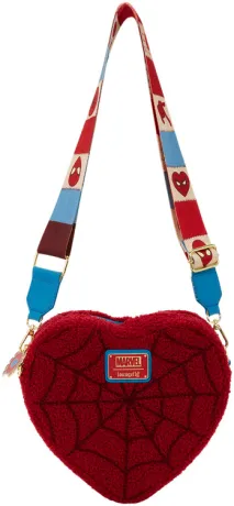 Sac à bandoulière Peluche Cœur Loungefly