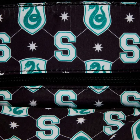 Sac à main Plaid de Serpentard avec écusson Loungefly