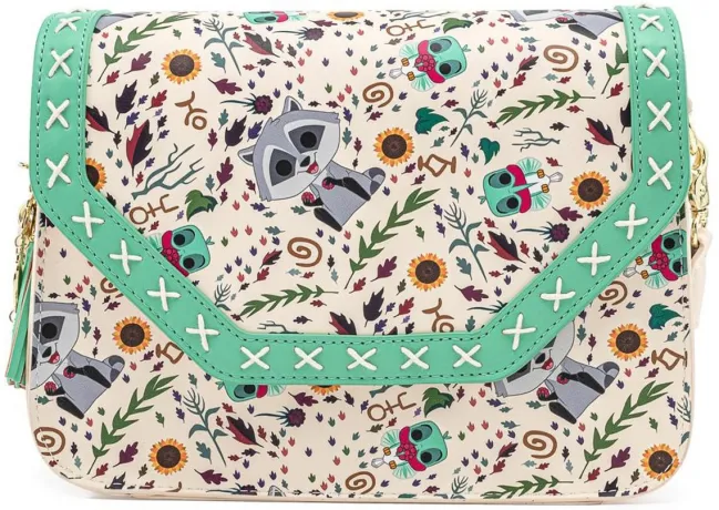 Sac à bandoulière Pocahontas Meeko et Flit Earth Day Pop! by Loungefly Loungefly