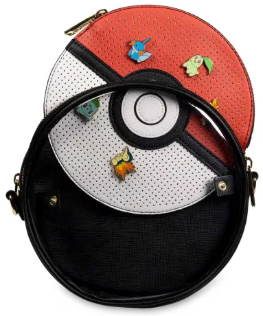 Sac à bandoulière Poké Ball Pin Trader Loungefly