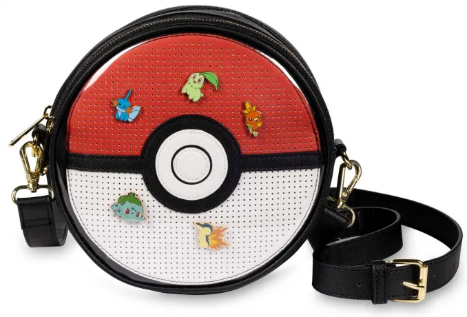 Sac à bandoulière Poké Ball Pin Trader Loungefly