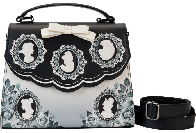 Sac à bandoulière Portraits de Princesses en Porcelaine Camée Loungefly