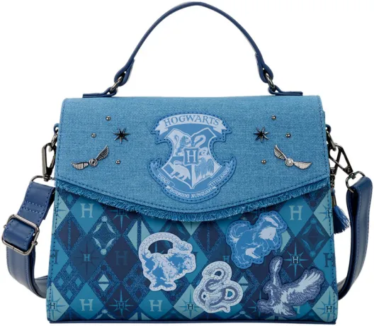 Sac à bandoulière Poudlard Denim Loungefly