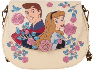 Sac à bandoulière Princesse Aurore &amp; Prince Philippe Floral Loungefly