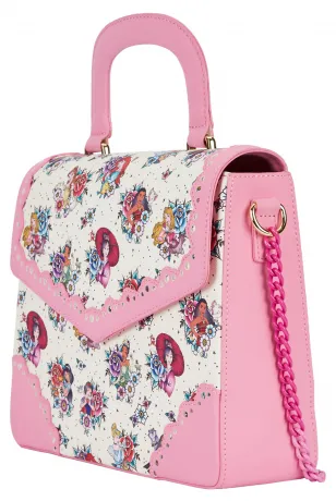 Sac à bandoulière Tatouages Impression Intégrale Loungefly