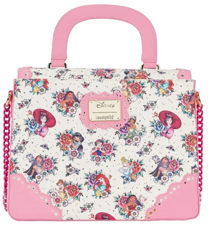 Sac à bandoulière Tatouages Impression Intégrale Loungefly