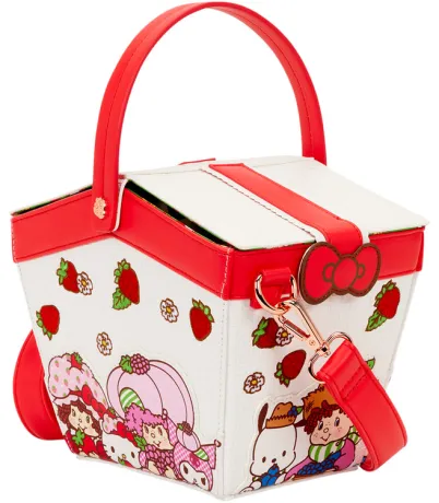 Sac à bandoulière Sanrio Hello Kitty x Charlotte aux Fraises Panier Pique-nique Figural Loungefly