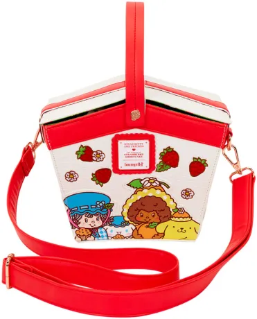 Sac à bandoulière Sanrio Hello Kitty x Charlotte aux Fraises Panier Pique-nique Figural Loungefly