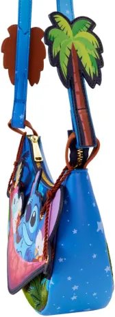 Sac à bandoulière Stitch Camping Loungefly