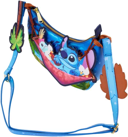 Sac à bandoulière Stitch Camping Loungefly
