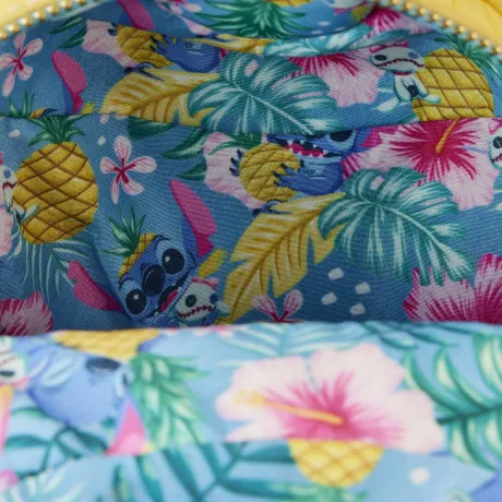 Sac à bandoulière Stitch dans l&#039;Ananas Stitch Shoppe Loungefly