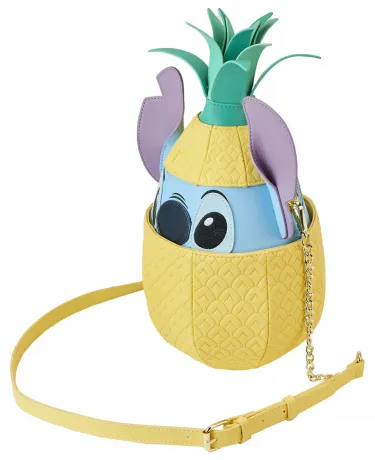 Sac à bandoulière Stitch dans l&#039;Ananas Stitch Shoppe Loungefly