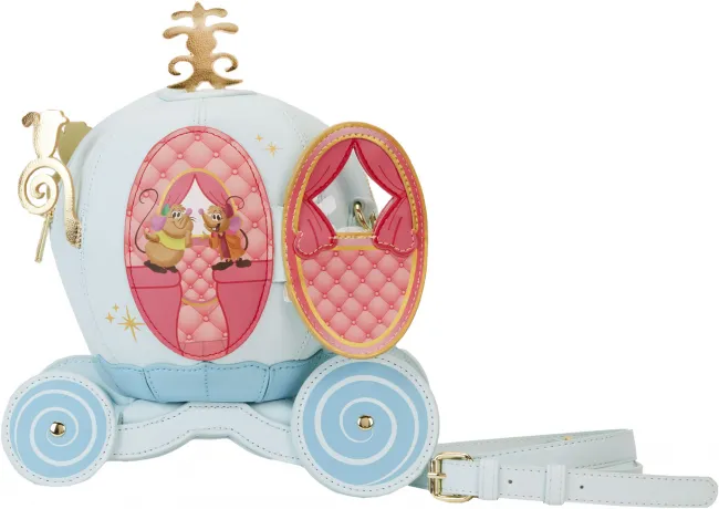 Sac à bandoulière Stitch Shoppe Chariot Citrouille Figural Loungefly