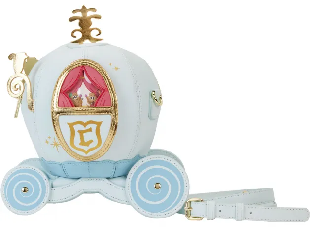 Sac à bandoulière Stitch Shoppe Chariot Citrouille Figural Loungefly