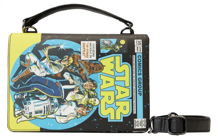 Sac à bandoulière Stitch Shoppe Côté Obscur VS Côté Lumineux Bande Dessinée Loungefly