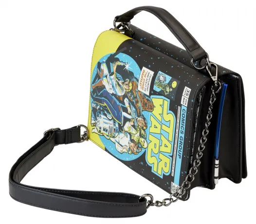 Sac à bandoulière Stitch Shoppe Côté Obscur VS Côté Lumineux Bande Dessinée Loungefly