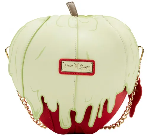 Sac à bandoulière Stitch Shoppe Pomme Empoisonnée de la Méchante Reine Loungefly