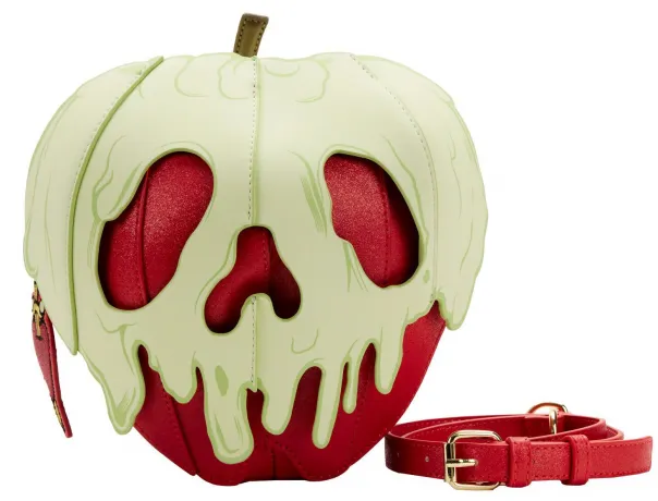 Sac à bandoulière Stitch Shoppe Pomme Empoisonnée de la Méchante Reine Loungefly